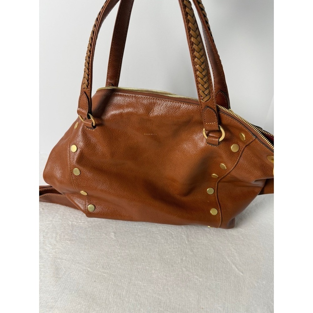 Hammitt Daniel medium, crossbody adjustable strap, Brown Pebble Leather - Picture 7 of 10